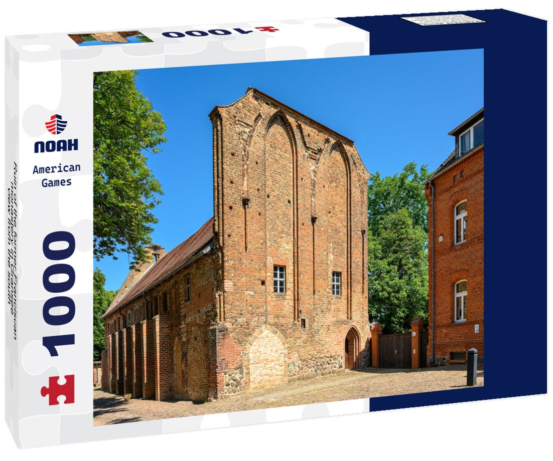 Ruin of the former Franciscan monastery in Gransee, view from the south 1000pc Puzzle