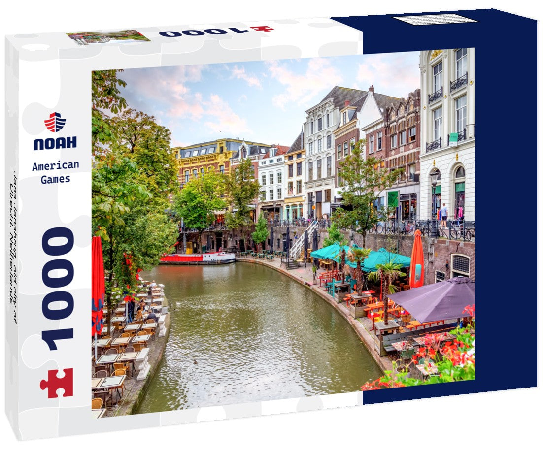 Noah Jigsaw Puzzle Jans Jansbrug, old city of Utrecht, Netherlands 1000 pieces