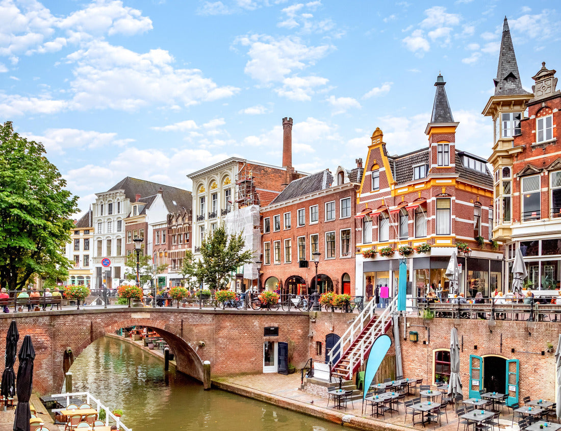Noah Jigsaw Puzzle Jans Jansbrug, Old city of Utrecht, Netherlands 1000 pieces