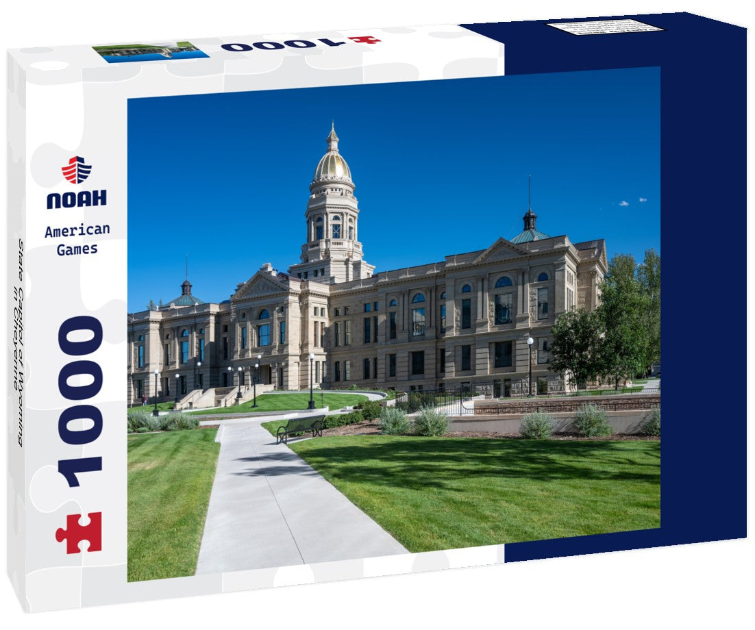Noah Jigsaw Puzzle State Capitol of Wyoming in Cheyenne 1000 pieces