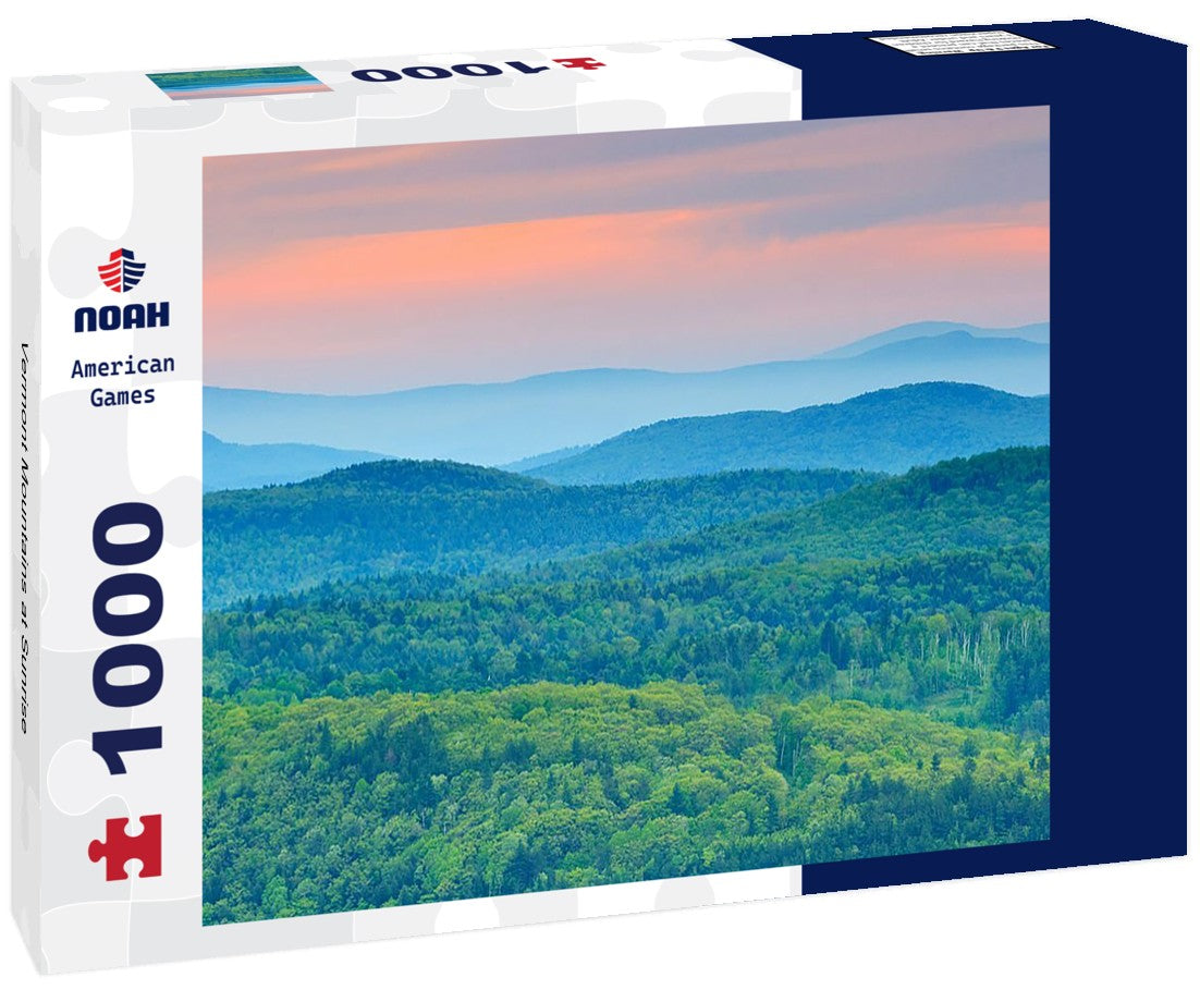 Vermont Mountains at Sunrise 1000pc Puzzle