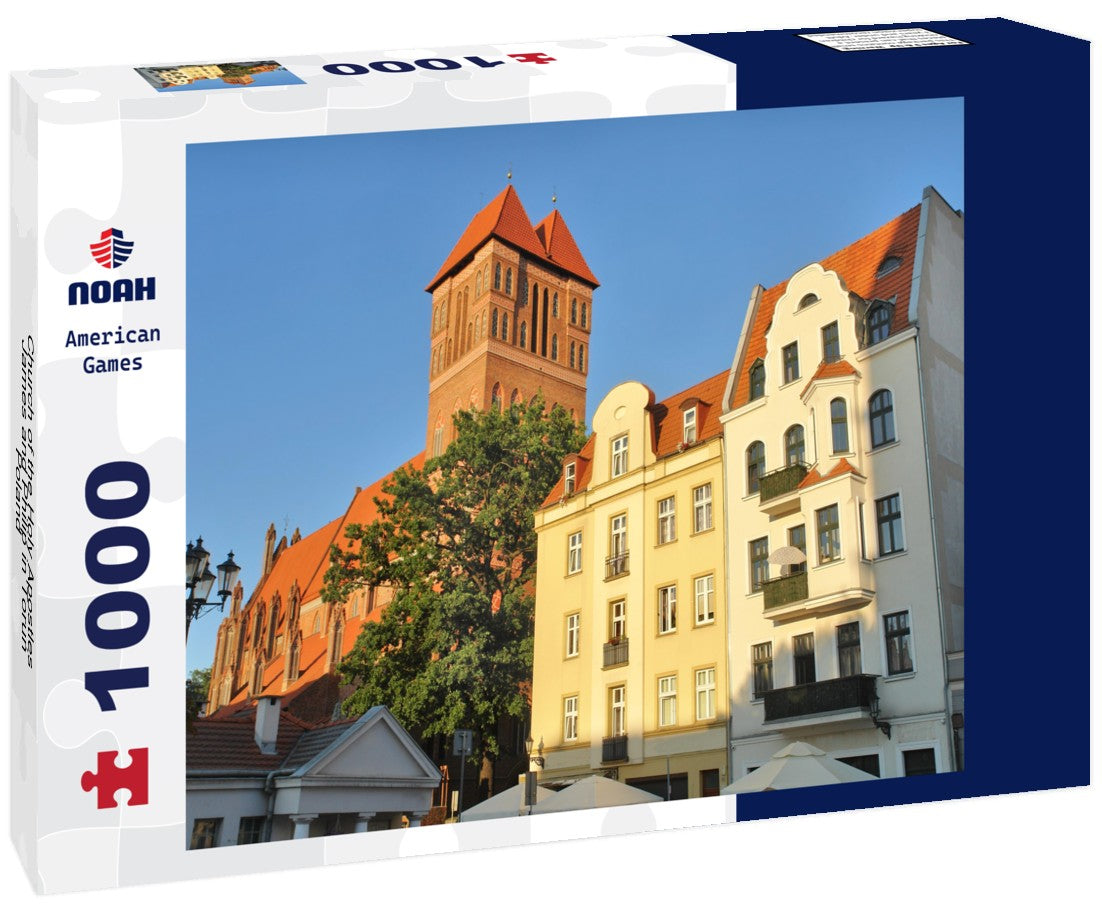 Noah Jigsaw Puzzle Church of the Holy Apostles James and Philip in Torun, Poland 1000 pieces
