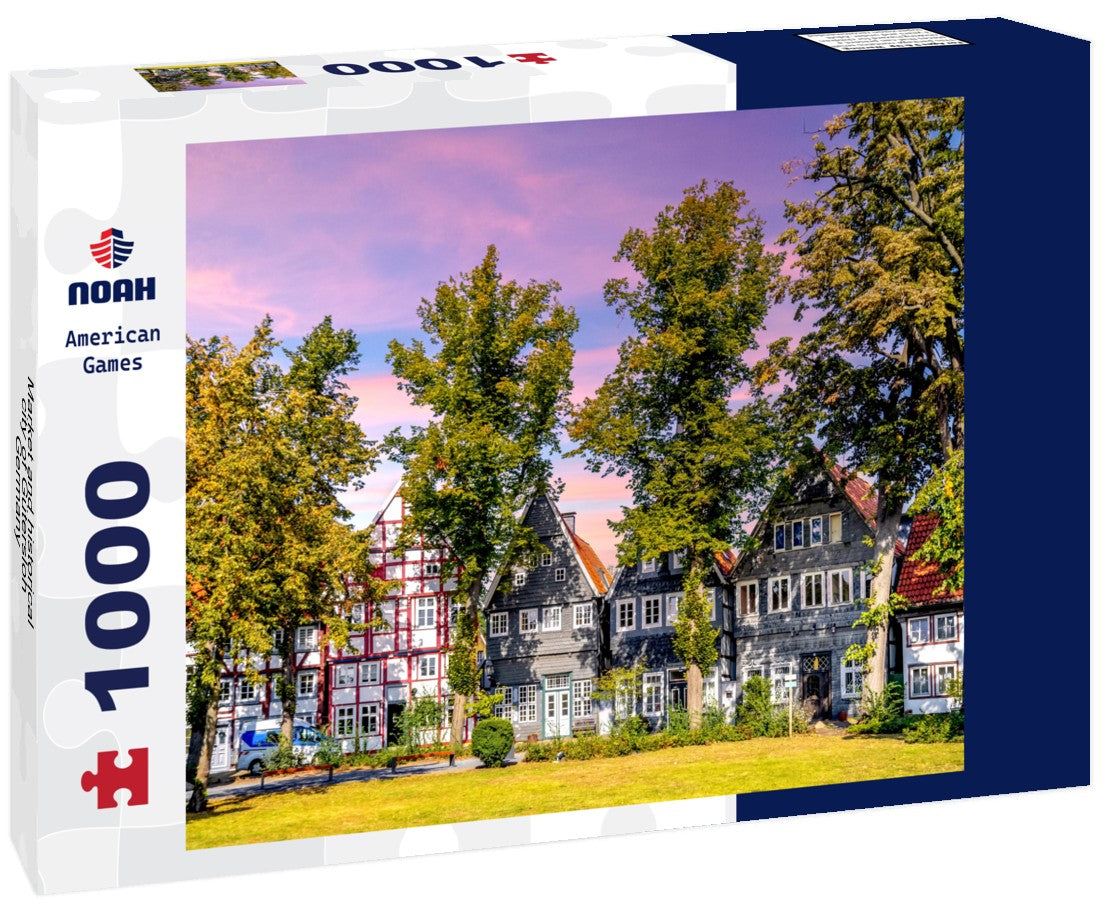 Noah Jigsaw Puzzle Market and historical city of Gütersloh, Germany 1000 pieces