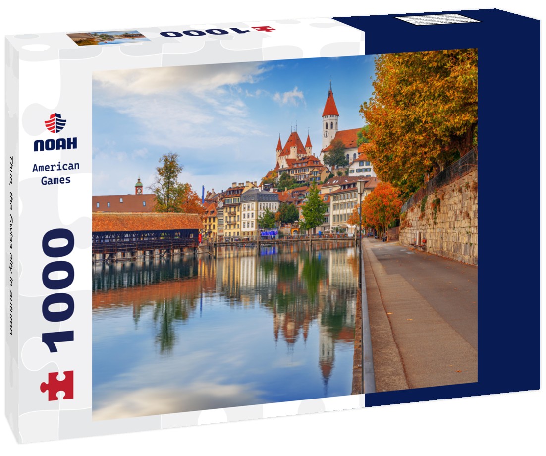 Thun, the Swiss city in autumn 1000pc Puzzle