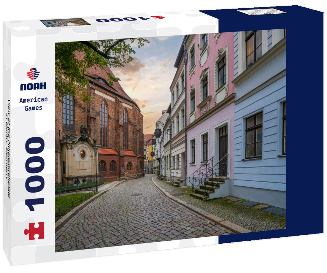the Nikolaikirchplatz in Berlin, Germany 1000pc Puzzle