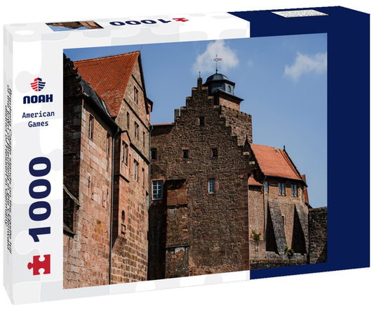 Noah Jigsaw Puzzle Breuberg Castle stands on the castle hill of the town of Breuberg in the Odenwald district of Hessen in Germany 1000 pieces