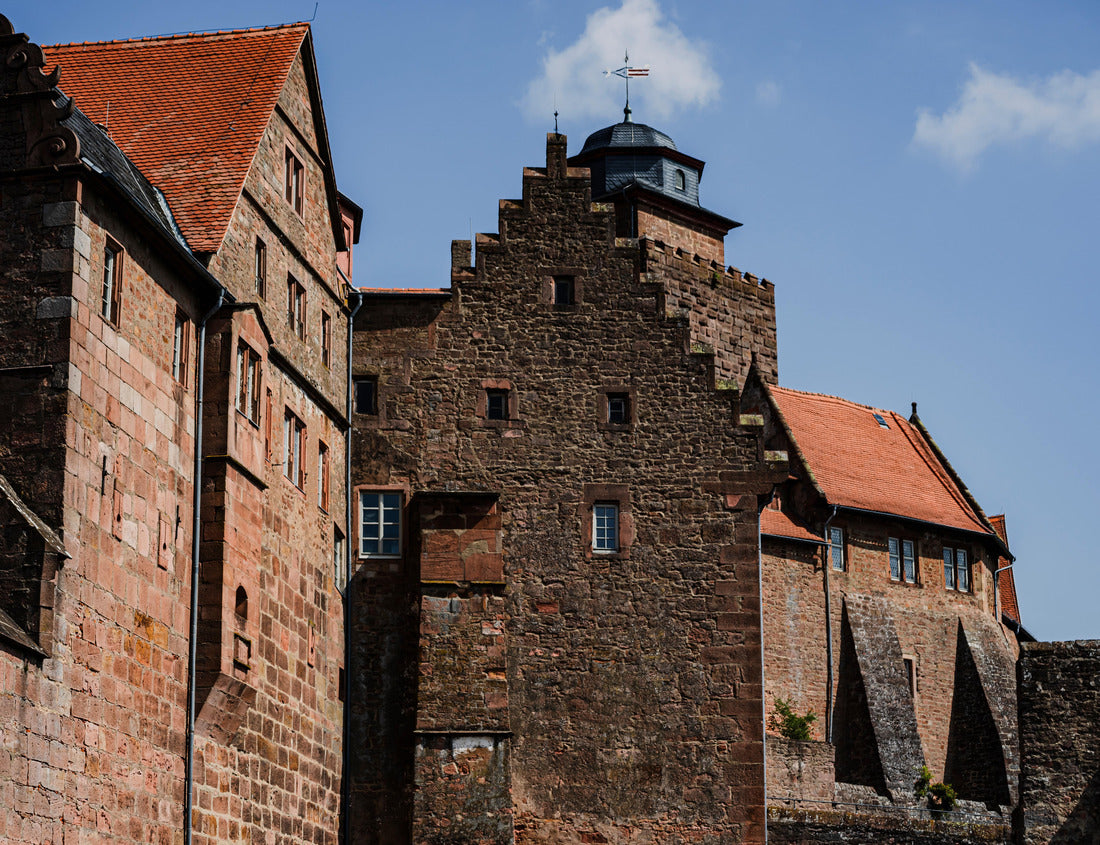 Noah Jigsaw Puzzle Breuberg Castle stands on the castle hill of the town of Breuberg in the Odenwald district of Hessen in Germany 1000 pieces