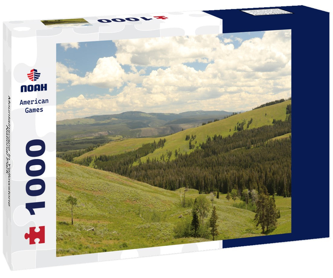 Noah Jigsaw Puzzle Mountainscape In Yellowstone National Park 1000 pieces