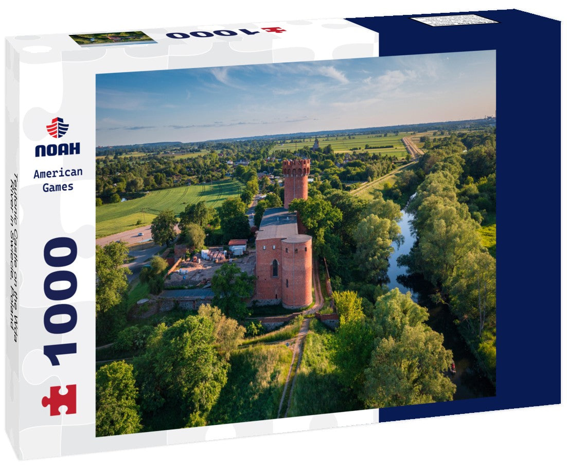 Teutonic Castle on the Wda River in Swiecie, Poland 1000pc Puzzle