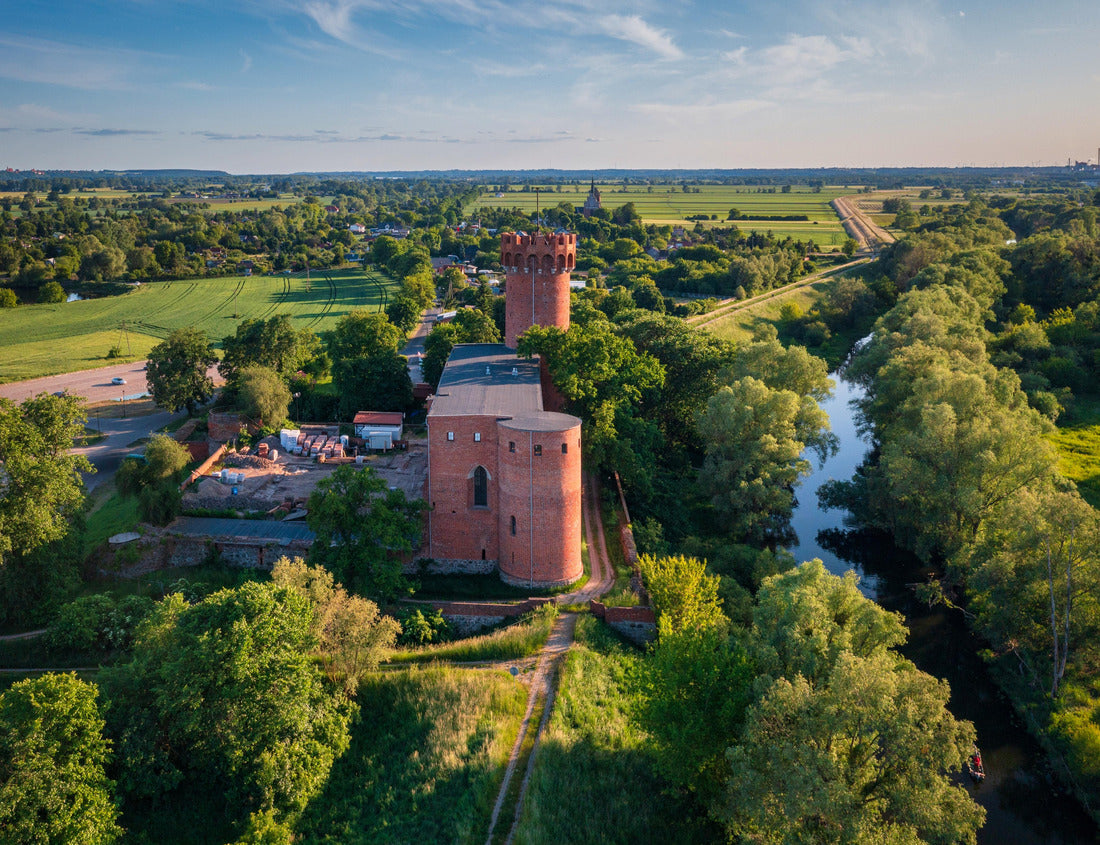 Teutonic Castle on the Wda River in Swiecie, Poland 1000pc Puzzle