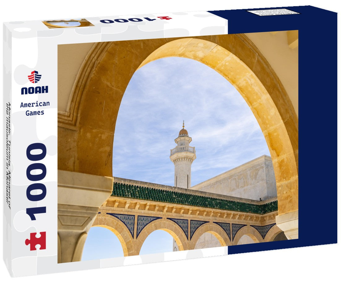 Noah Jigsaw Puzzle Monastir, Tunisia. Minaret of the mausoleum in Monastir 1000 pieces