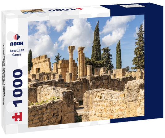 Noah Jigsaw Puzzle Utique, Bizerte, Tunisia. Roman ruins at the archaeological site of Utique 1000 pieces