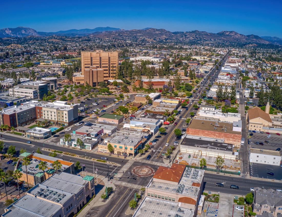 Noah Jigsaw Puzzle Aerial view of the San Diego suburb of El Cajon, California 1000 pieces