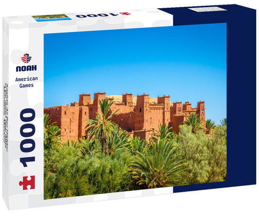 Noah Jigsaw Puzzle Kasbah Ait Ben Haddou in the desert near Atlas Mountains, Morocco 1000 pieces