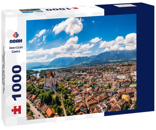 Noah Jigsaw Puzzle Panorama of the city of Thun with the Alps and Lake Thun, Switzerland 1000 pieces