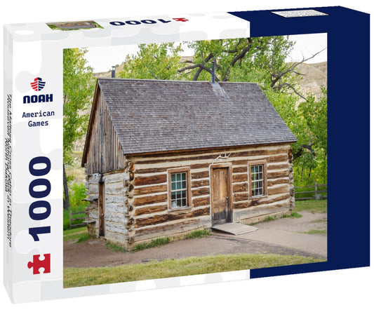Noah Jigsaw Puzzle The Maltese Cross Cabin in Theodore Roosevelt National Park in Western North Dakota 1000 pieces