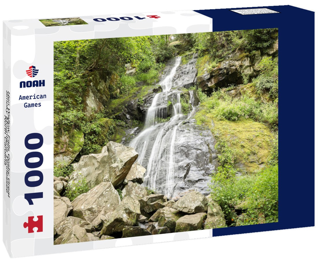 Noah Jigsaw Puzzle Hen Wallow Falls Cosby Great Smoky Mountains Tennessee North Carolina 1000 pieces