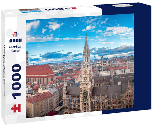Noah Jigsaw Puzzle Munich City Skyline Panorama, Munich, Germany 1000 pieces