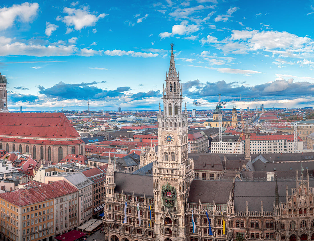 Noah Jigsaw Puzzle Munich City Skyline Panorama, Munich, Germany 1000 pieces