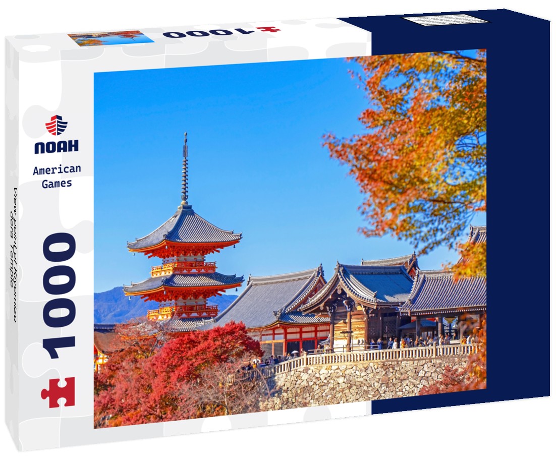 Noah Jigsaw Puzzle View point of Kiyomizu-dera Temple 1000 pieces