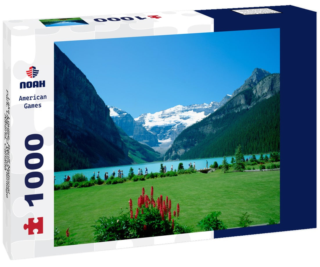 Noah Jigsaw Puzzle Lake Louise, Banff National Park, UNESCO World Heritage, Alberta, Canada 1000 pieces