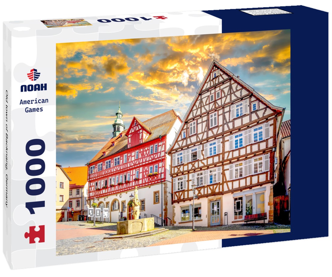 Old town of Backnang, Germany 1000pc Puzzle