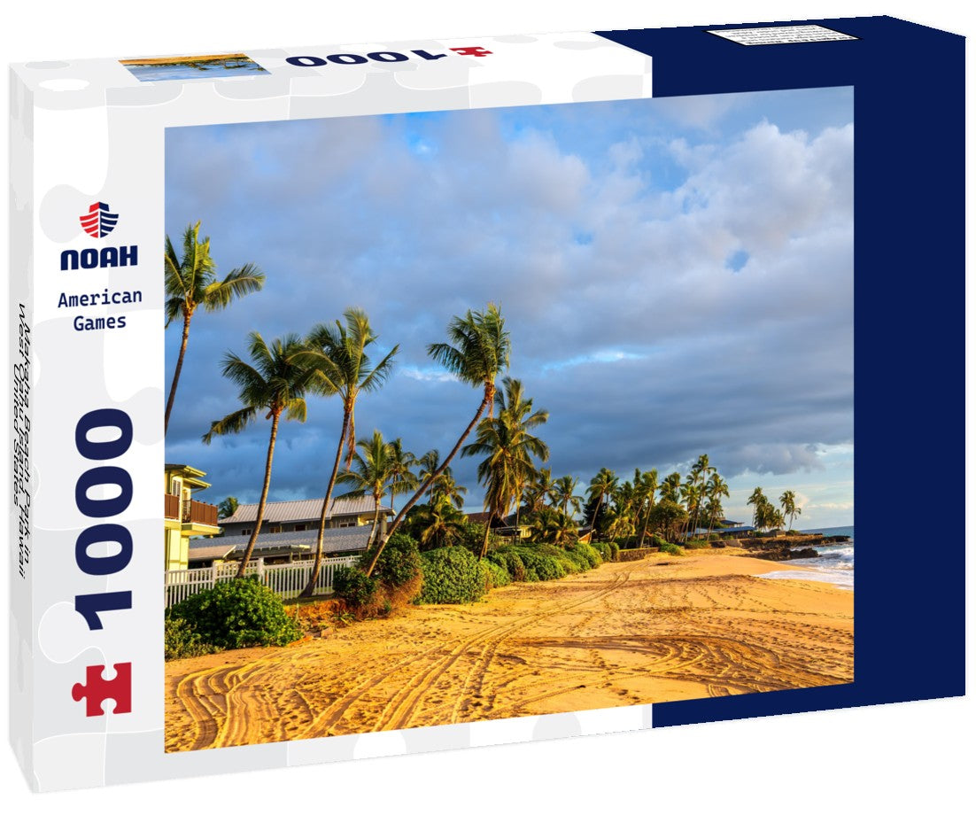 Noah Jigsaw Puzzle Makaha Beach Park in West Oahu Island, Hawaii, United States 1000 pieces