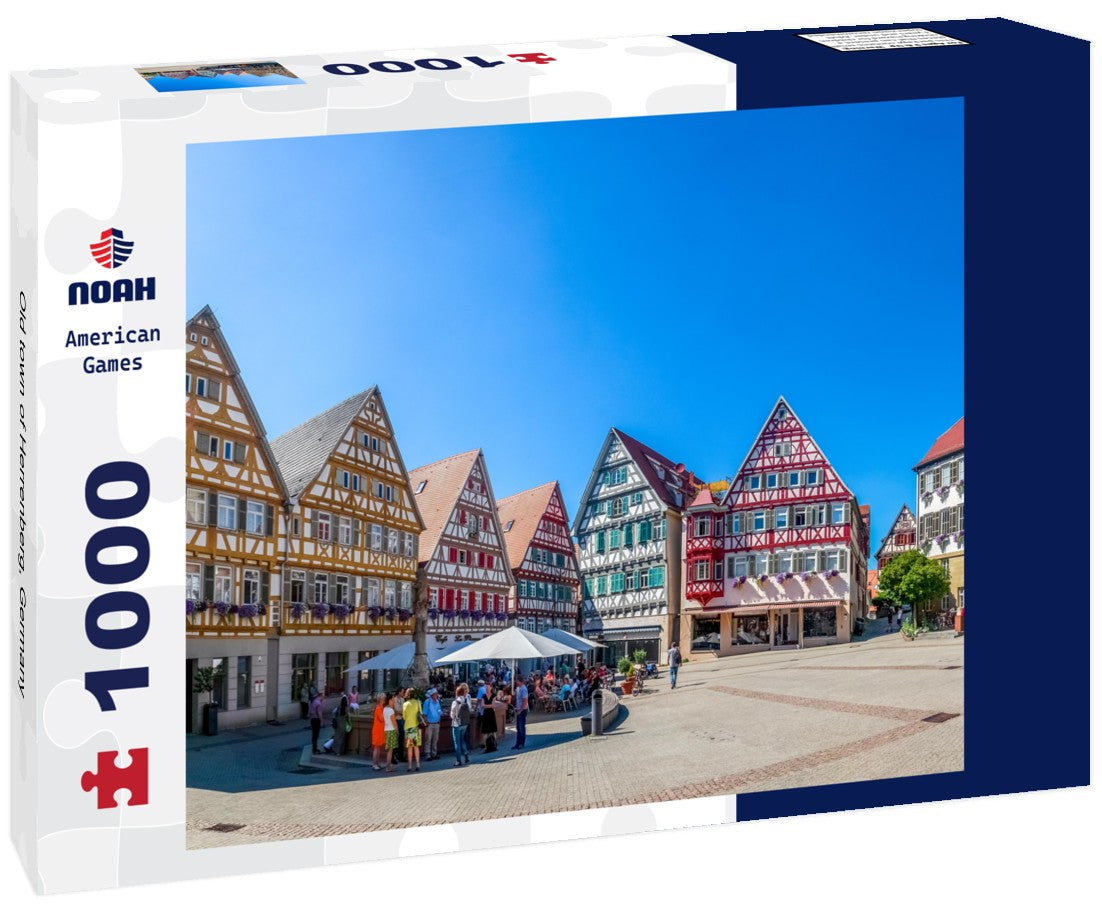 Old town of Herrenberg, Germany 1000pc Puzzle