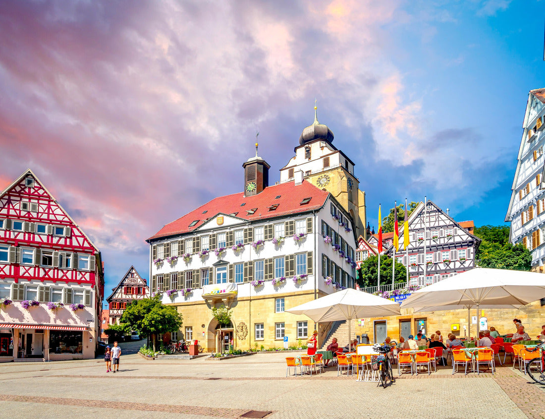 Old town of Herrenberg, Germany 1000pc Puzzle