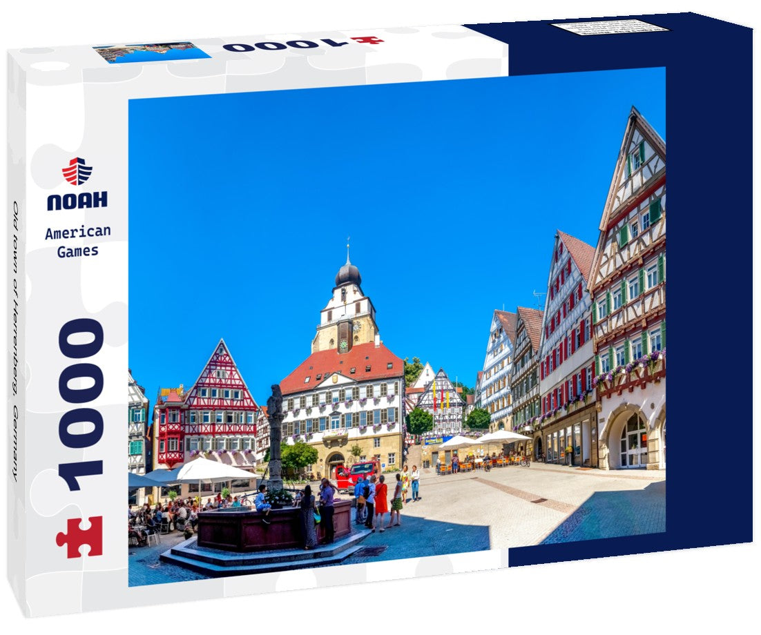 Old town of Herrenberg, Germany 1000pc Puzzle