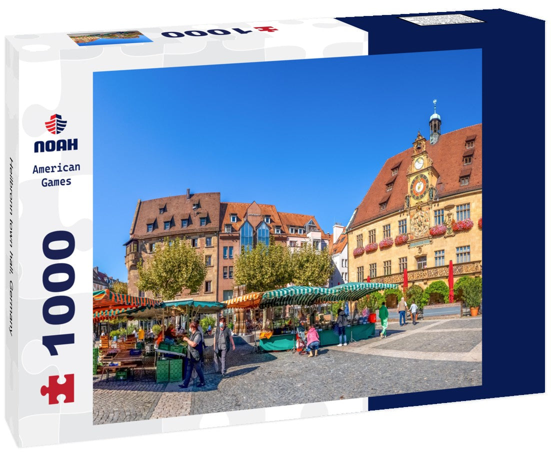 Noah Jigsaw Puzzle Heilbronn town hall, Germany 1000 pieces
