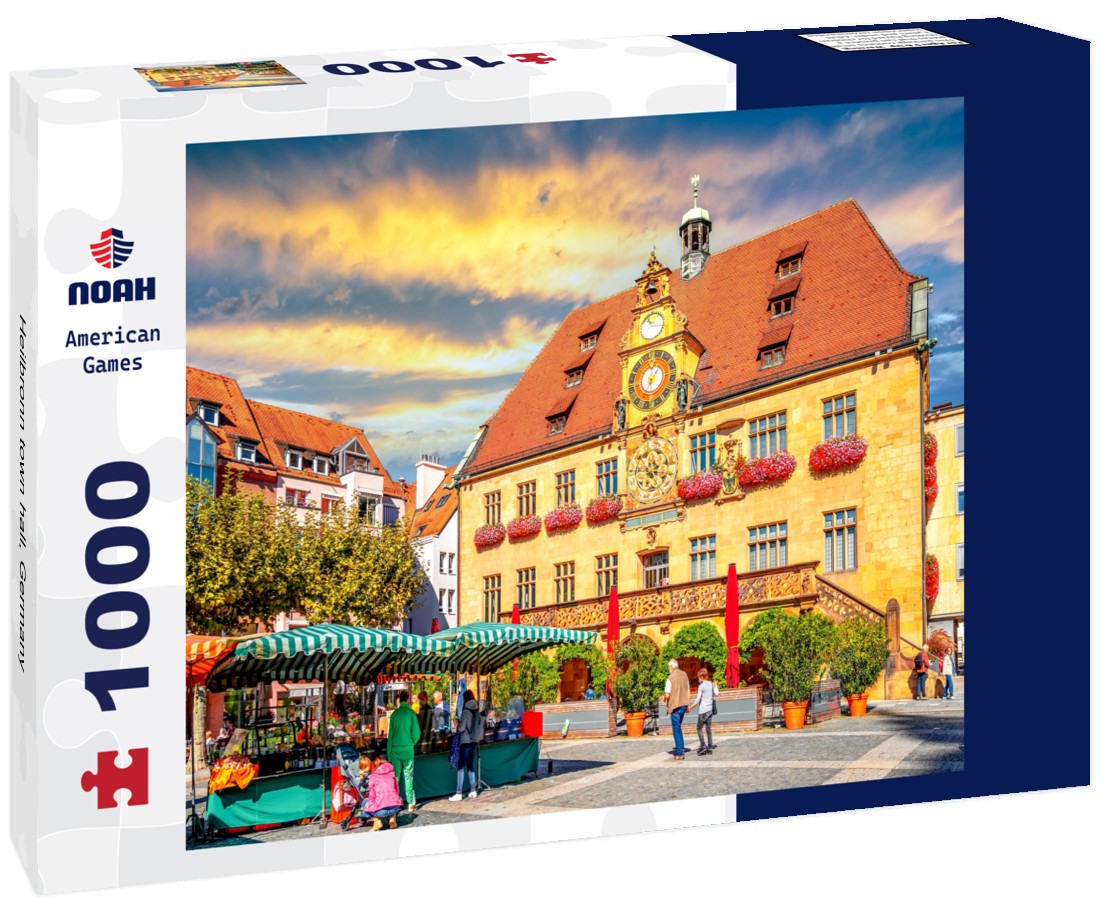 Noah Jigsaw Puzzle Heilbronn town hall, Germany 1000 pieces