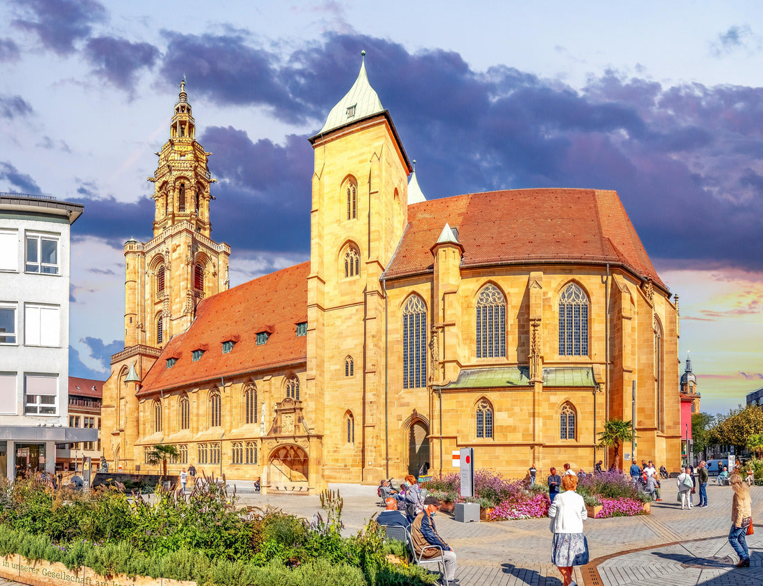 Noah Jigsaw Puzzle Church, old town of Heilbronn, Germany 1000 pieces