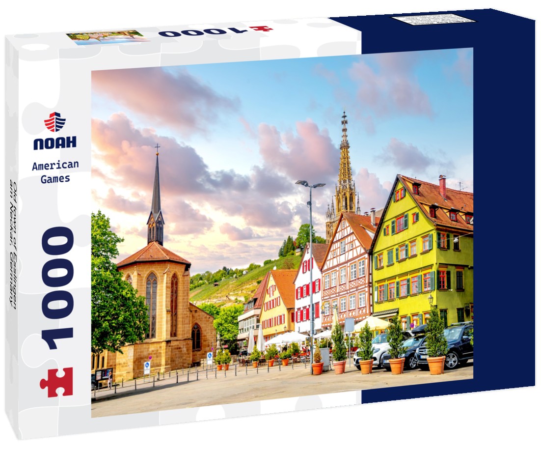 Old town of Esslingen am Neckar, Germany 1000pc Puzzle