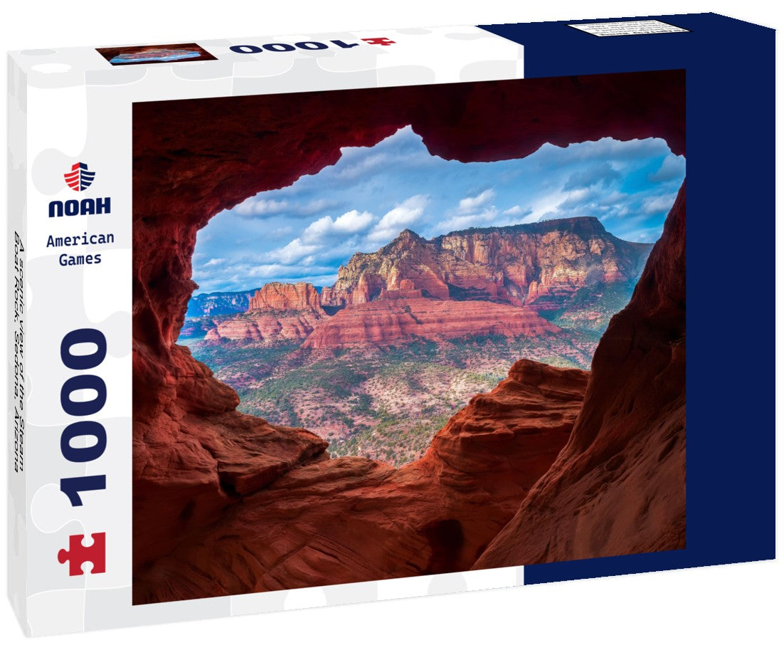 Noah Jigsaw Puzzle A scenic view of the Steam Boat Rock, Sedona, Arizona 1000 pieces