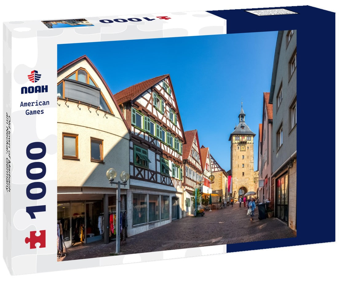 Old town of Marbach am Neckar, Germany 1000pc Puzzle
