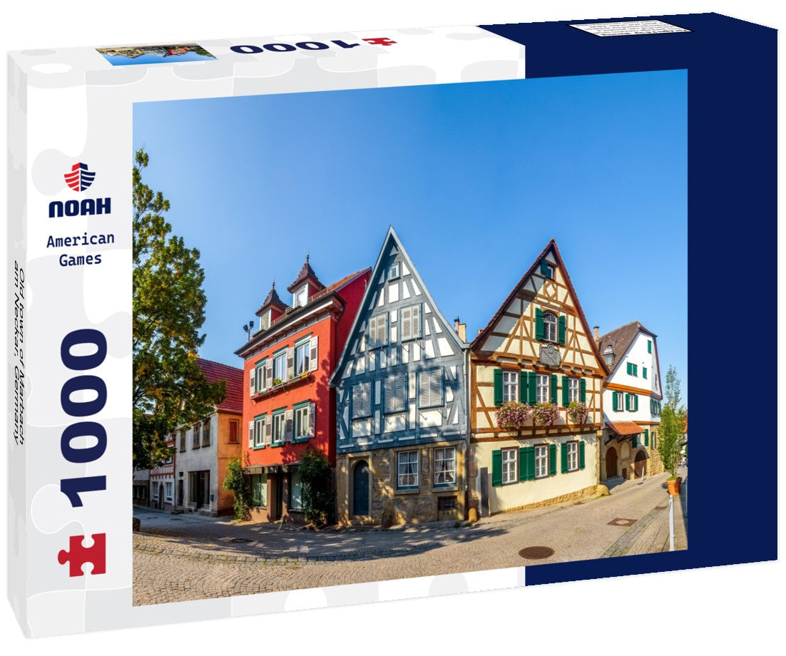Old town of Marbach am Neckar, Germany 1000pc Puzzle