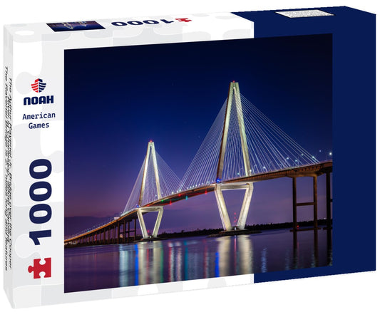 Noah Jigsaw Puzzle The Arthur Ravenel Jr. Bridge over the Cooper River in Charleston, South Carolina. The Ravenel Bridge is 2.7 miles long and features a pedestrian walkway the entire length 1000 pieces