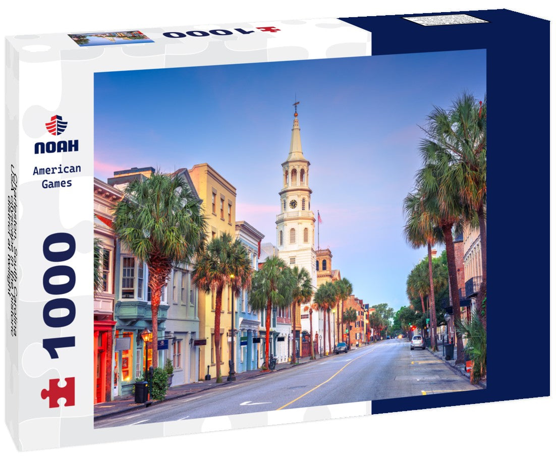 Noah Jigsaw Puzzle Charleston, South Carolina, USA cityscape in the historic district at twilight 1000 pieces