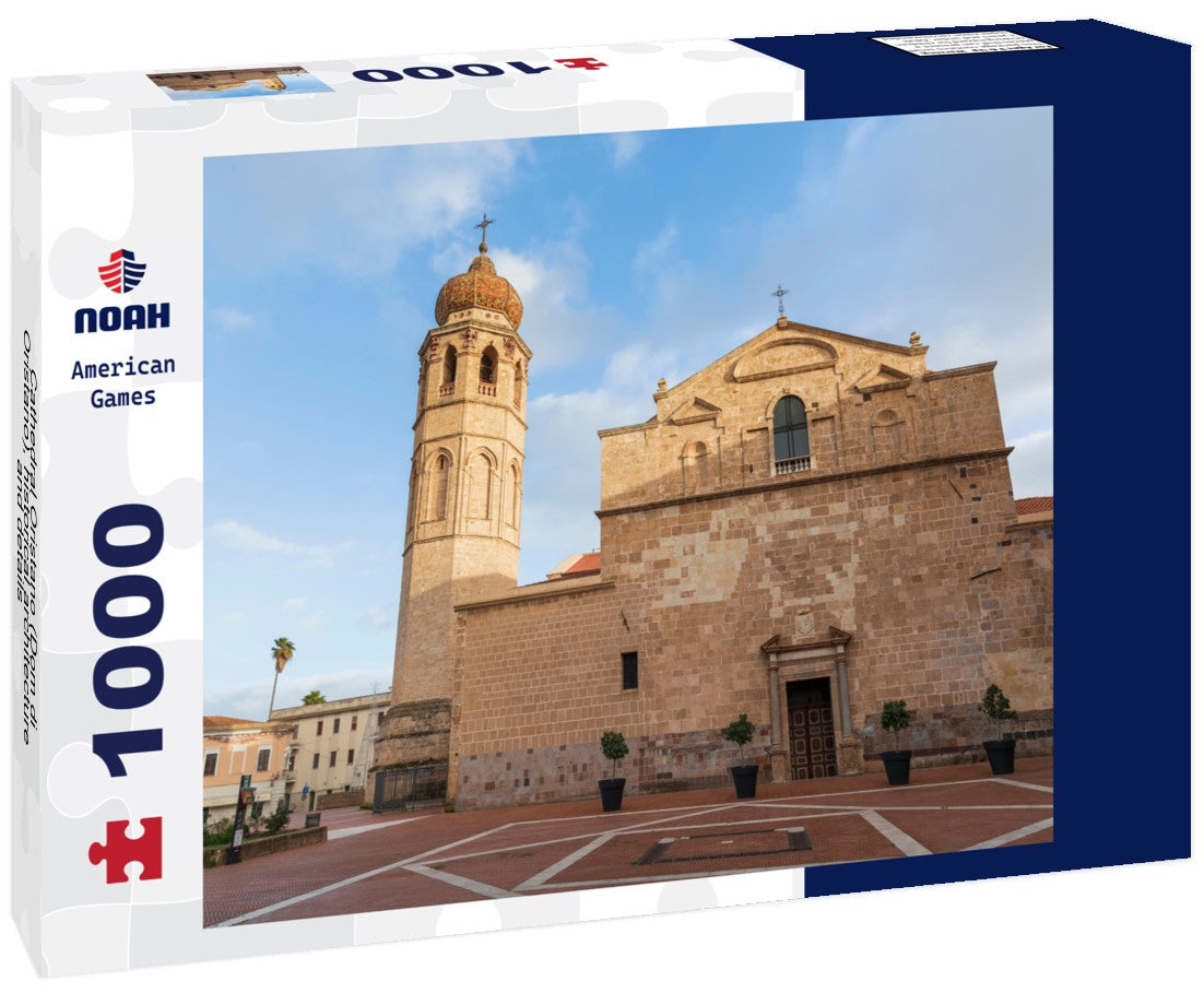 Noah Jigsaw Puzzle Cathedral Oristano (Dom di Oristano), historical architecture and details 1000 pieces