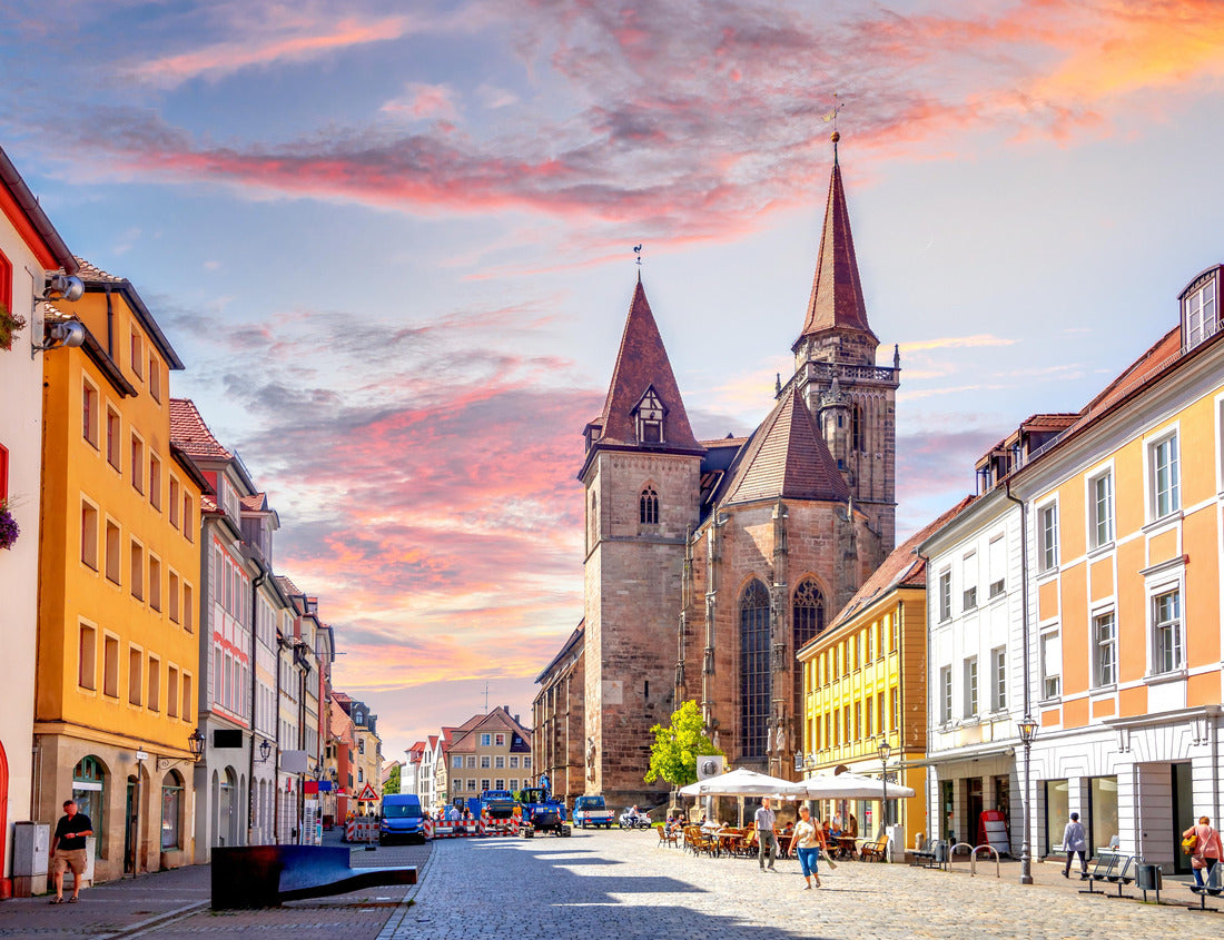 Town hall, old town of Ansbach, Bavaria, Germany 1000pc Puzzle