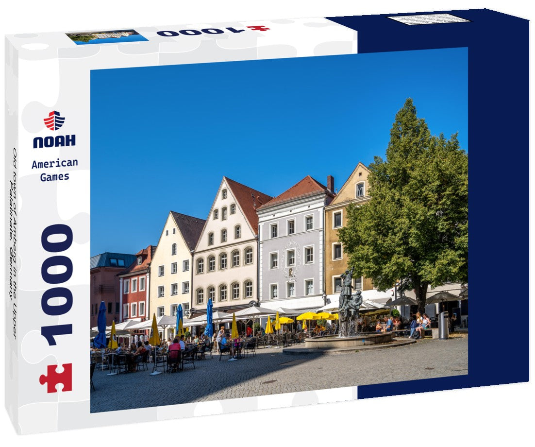 Old town of Amberg in the Upper Palatinate, Germany 1000pc Puzzle