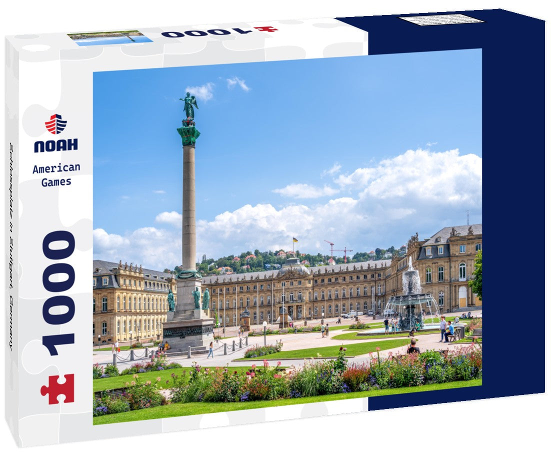 Schlossplatz in Stuttgart, Germany 1000pc Puzzle