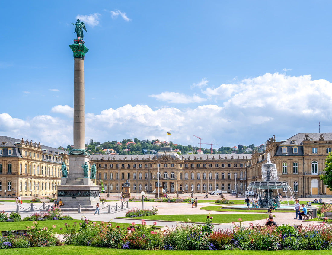 Schlossplatz in Stuttgart, Germany 1000pc Puzzle
