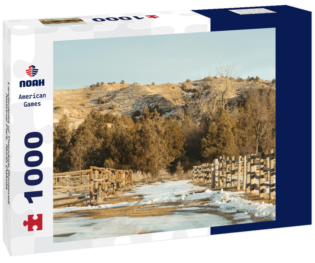 Noah Jigsaw Puzzle Landscapes of Theodore Roosevelt National Park, North Dakota 1000 pieces