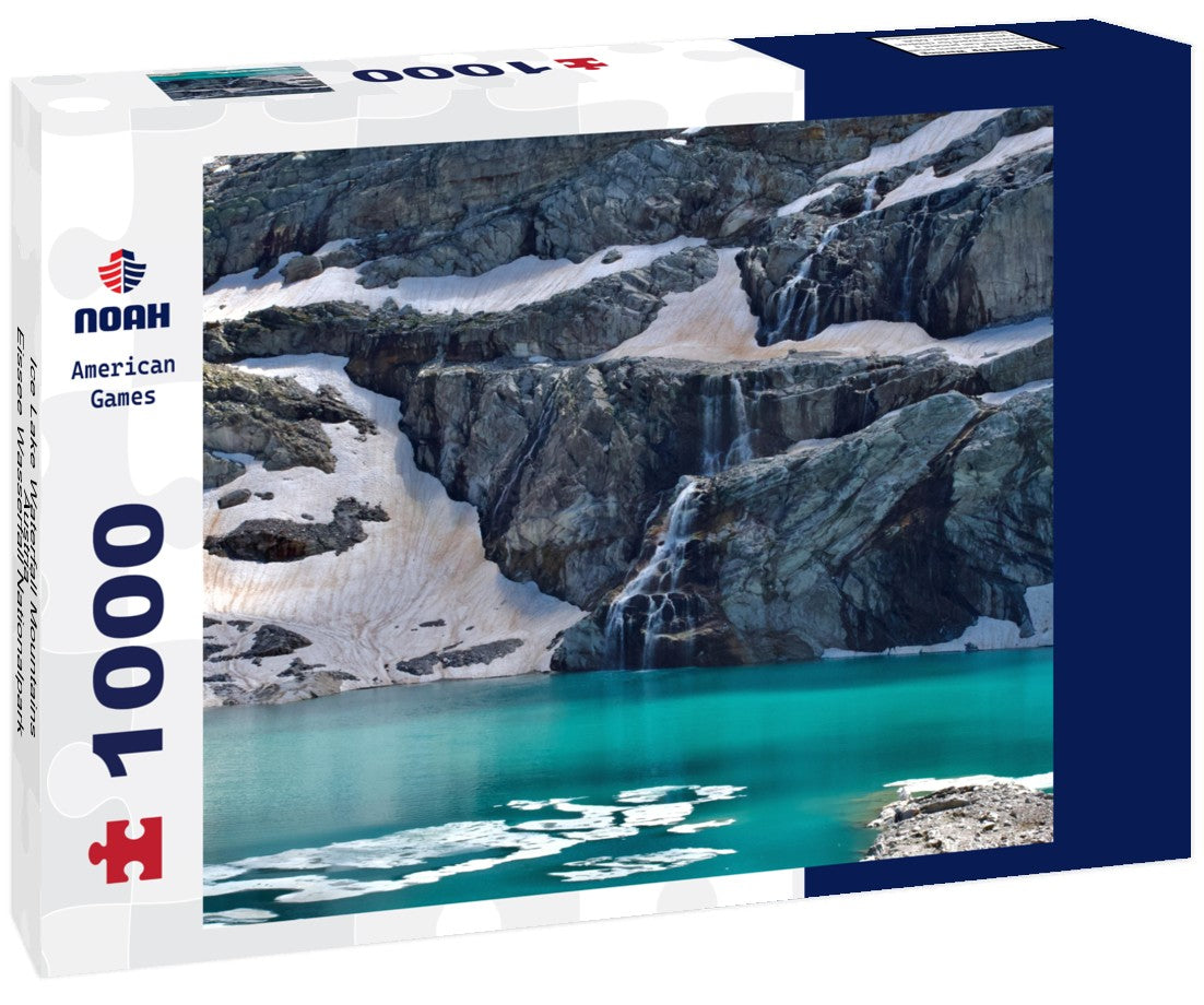 Noah Jigsaw Puzzle Ice Lake Waterfall Mountains Austria - Eissee Wasserfall Nationalpark Hohe Tauern Austria 1000 pieces