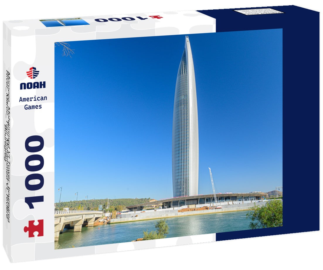 Noah Jigsaw Puzzle Morocco_Mohammed VI Tower_bouregreg River_Maroc_Tour Mohammed VI_Rivière Bouregreg 1000 pieces