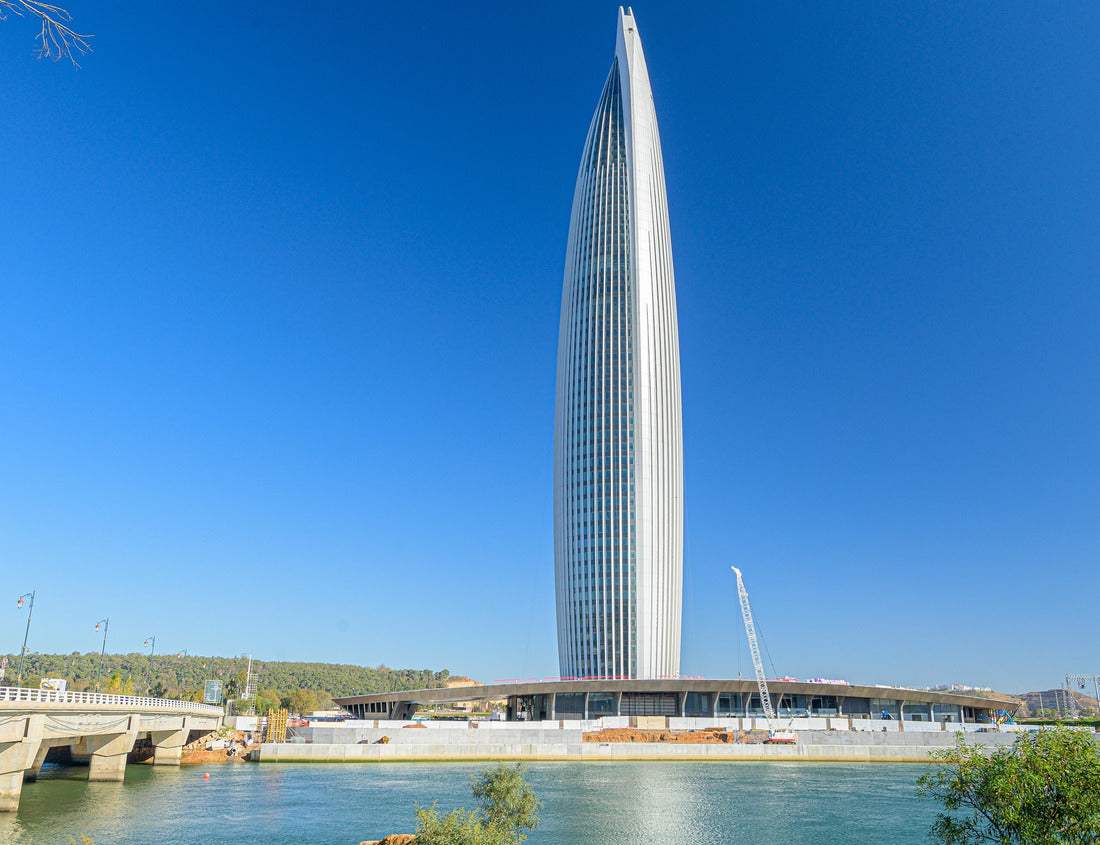 Noah Jigsaw Puzzle Morocco_Mohammed VI Tower_bouregreg River_Maroc_Tour Mohammed VI_Rivière Bouregreg 1000 pieces