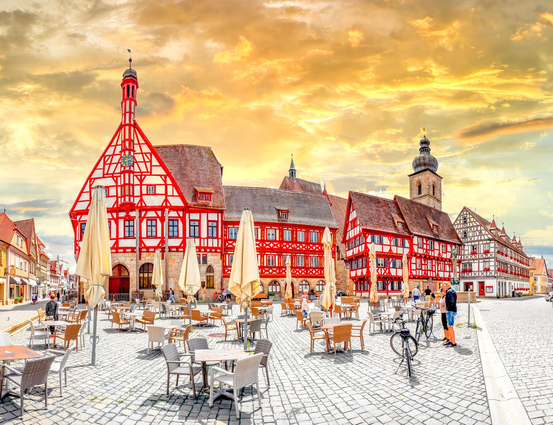 Old town of Forchheim, Bavaria, Germany 1000pc Puzzle