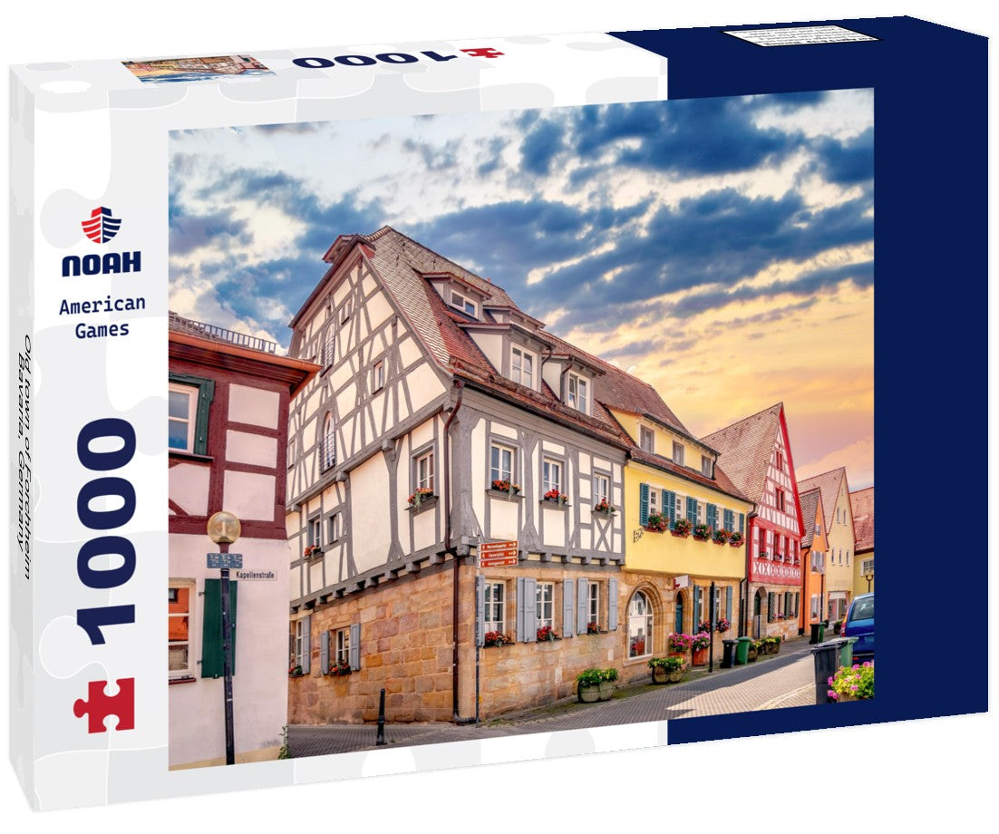 Old town of Forchheim, Bavaria, Germany 1000pc Puzzle